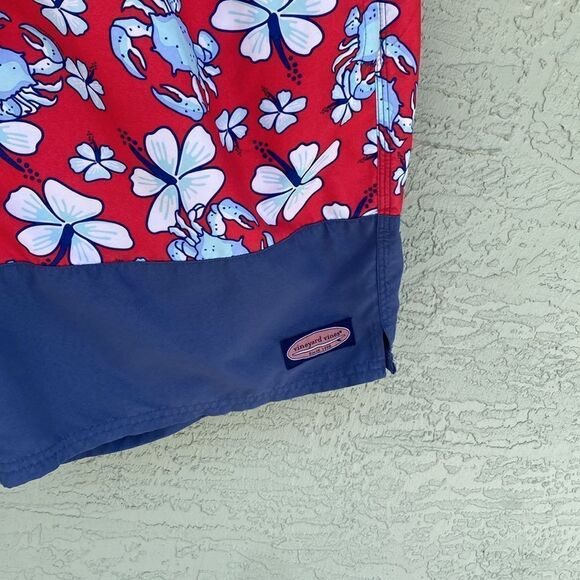 Vineyard Vines Crab Piece Chappy Trunks Sz XL - Picture 2 of 8